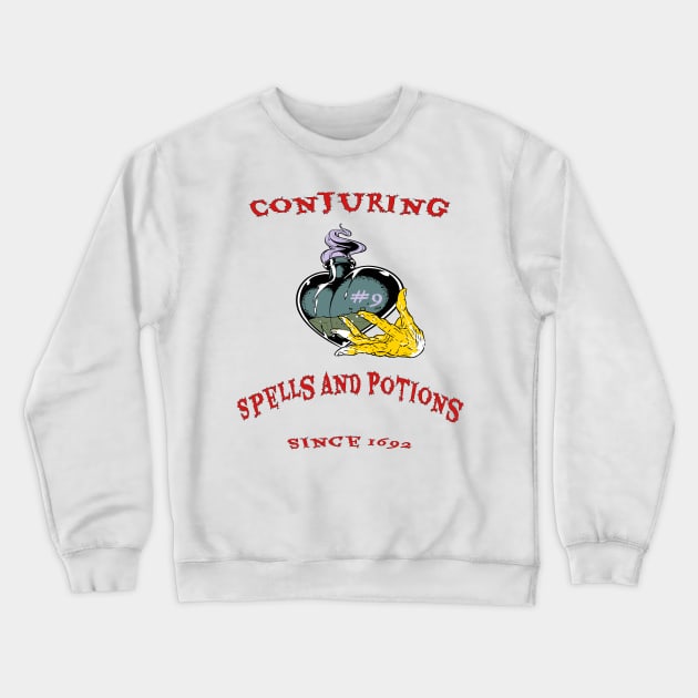 Spells and Potions Crewneck Sweatshirt by Bunnuku